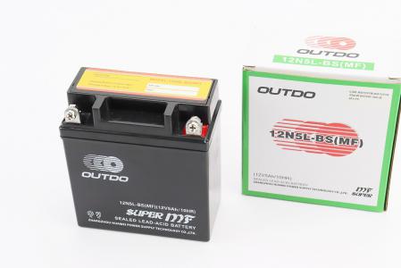 Акумулятор 12V5Ah 12N5L-BS(MF) кислотний (L120*W60*H130 мм) " 3 шт -5% до мопеда Active", від
