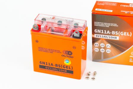 Акумулятор 6V11Ah 6N11A-BS GEL (L121*W58*H130 мм)