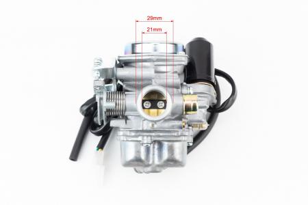 Карбюратор (метал. кришка) (якісна копія) 100 cc до скутера 50-100сс 4Т