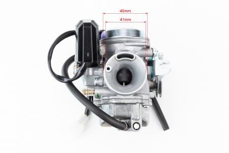 Карбюратор (метал. кришка) (якісна копія) 100 cc до скутера 50-100сс 4Т