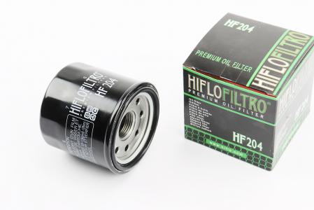 Фільтр масляний HF204 (M20x1,5) Honda CB/CBF 500/600/1000, Kawasaki ZX 600/636, Yamaha YZF-R1/R6, Kawasaki KVF360/650/700, до мотоцикла Yamaha YFM350/450/550/660