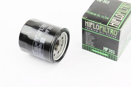 Фільтр масляний HF303 (M20x1,5) HONDA CB 500/1000, CBF 500/1000, CBR 600/1100 XX Super, NC 700 D Integra RC62, до мотоцикла Kawasaki ZX-10R/ZX-14