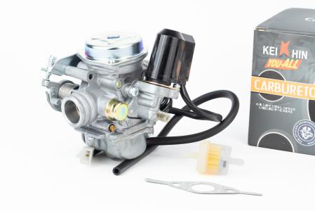 Карбюратор (метал. кришка) (якісна копія) 100 cc до скутера 50-100сс 4Т