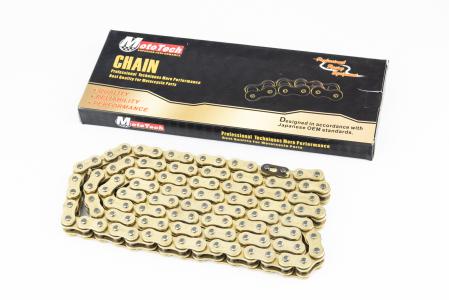 Ланцюг приводу колеса 520HVOx116L GOLD (з сальниками) до мотоцикла