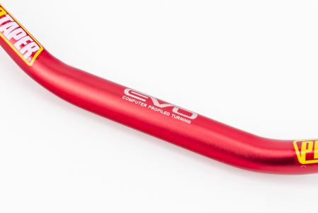 Кермо 28x800 мм, алюмінієве, червоне EVO для мототехніки