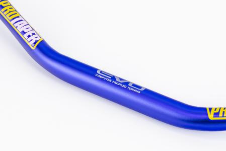 Кермо 28x800 мм, алюмінієвий, синій EVO для мототехніки