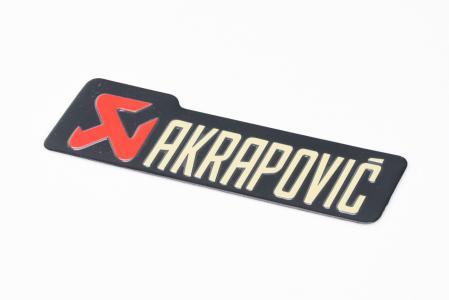 Наклейка захисна на глушник "AKRAPOVIC" для мототехніки