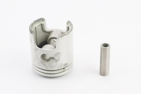 Поршень к-кт 52,5мм+0,25 (палець 12 мм), Китай до скутера Suzuki AD100/110