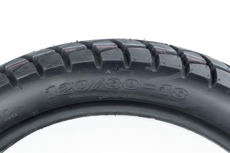Шина 120/80-18 безкамерна, шипована до велосипеда STREET ENDURO SB-117
