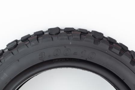 Шина 3,00-10 безкамерна, шипована до велосипеда SY-S034