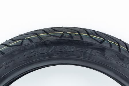 Шина 120/80-16 безкамерна, шосейний візерунок до велосипеда URBAN GRIP SC-109