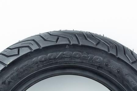 Шина 100/90-10 безкамерна, шосейний візерунок до велосипеда URBAN GRIP SC-109