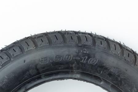 Шина 3,50-10 безкамерна, шипована до велосипеда MC-042