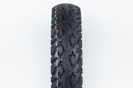 Шина 3,00-10 безкамерна (посилений корд), дорожня до велосипеда ZX902