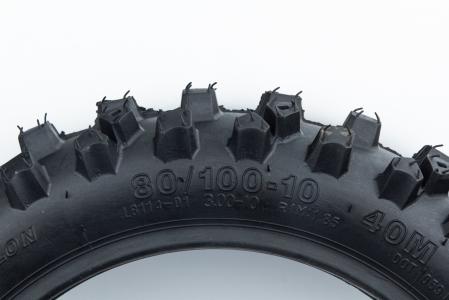 Шина 80/100-10 шипована CROSS L-8114