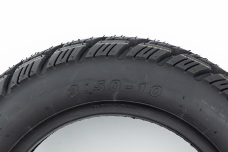 Шина 3,50-10 безкамерна, шипована "ялинка" до велосипеда SY-S007