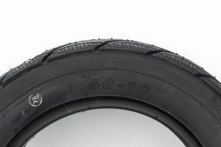 Шина 3,50-10 безкамерна, дорожня до велосипеда SY-S009