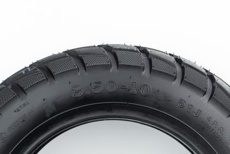 Шина 3,50-10 безкамерна, шипована СY-210 до велосипеда