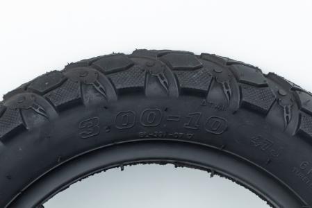 Шина 3,00-10 безкамерна, шипована до велосипеда BL-397