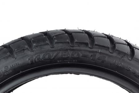 Шина 110/80-14 безкамерна, шипована до велосипеда STREET ENDURO SB-117