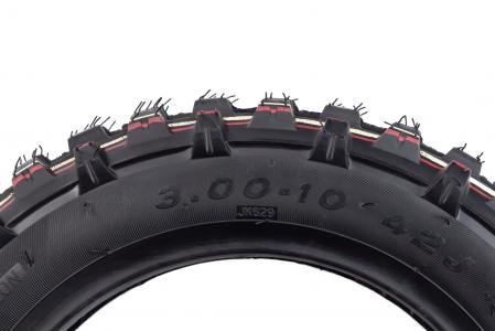 Шина 3,00-10 шипована CROSS JK629