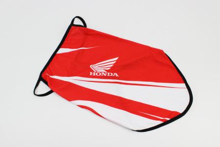 Маска обличчя пилозахисна "HONDA", з червоним малюнком (GE-103)