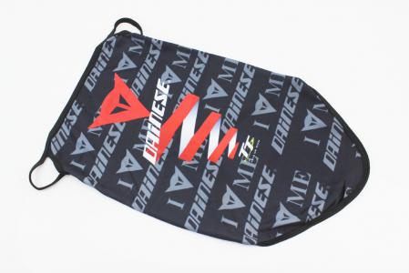 Маска обличчя пилозахисна "DAINESE", з чорним малюнком (GE-82)