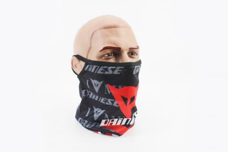 Маска обличчя пилозахисна "DAINESE", з чорним малюнком (GE-82)