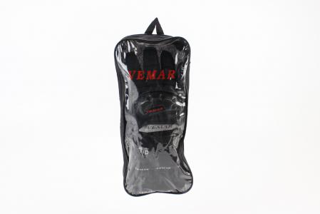 Рукавички мотоциклетні, теплі XL, чорні (сенсорний палець), (VE-192) до мотоцикла