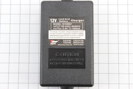 Зарядний пристрій для АКБ 13,8V-1000 mA