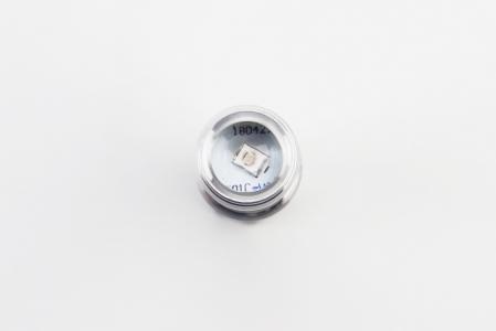 Лампа фари діодна LED-3+1 BA20D (лінза з синьою підсвіткою)