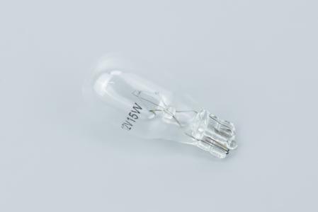 Лампа поворотника T10 (без цоколя), біла 12V/15W