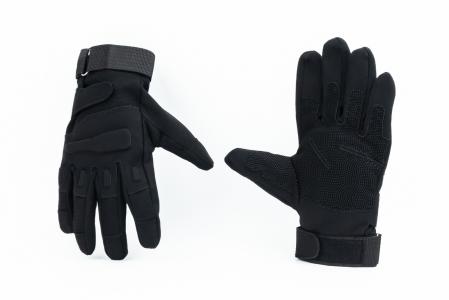 Рукавички тактичні XL, чорні до скутера