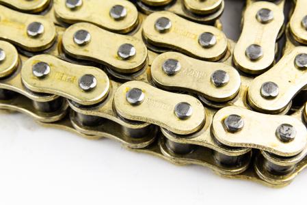 Ланцюг приводу колеса 428HVOx136L GOLD (із сальниками) до мотоцикла