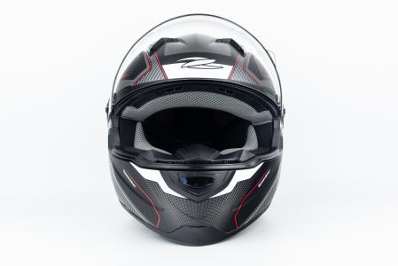 Шолом інтеграл ZS-811 SPEEDSTER S (55см), чорно-червоний матовий