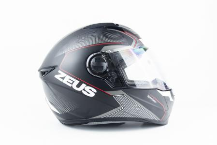 Шолом інтеграл ZS-811 SPEEDSTER М (57см), чорно-червоний матовий