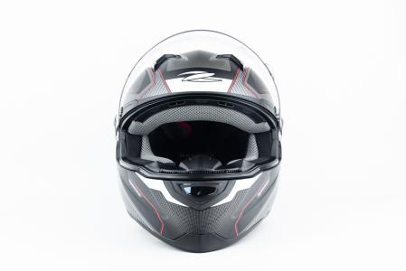 Шолом інтеграл ZS-811 SPEEDSTER М (57см), чорно-червоний матовий