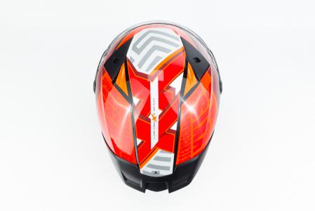 Шолом інтеграл (стандарт DOT/ECE) FENIX ESSENCE S (55-56см), чорно-червоний