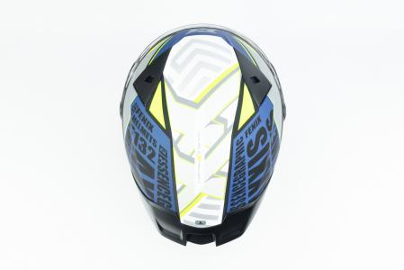 Шолом інтеграл (стандарт DOT/ECE) FENIX ESSENCE М (57-58см), чорно-синій мат