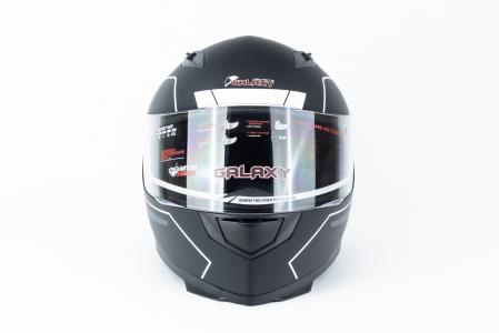 Шолом інтеграл GLX-313 L (59-60см), чорно-білий мат