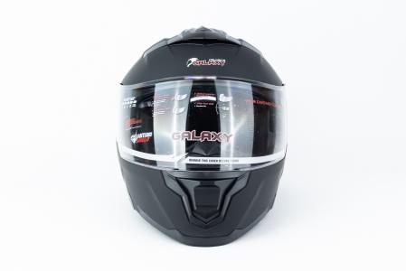 Шолом модульний з відкидним підборідком (стандарт DOT), висувні окуляри GLX-912 M (57-58см), чорний матовий