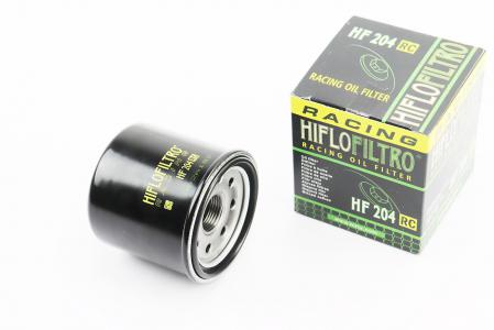 Фільтр масляний HF204RC (65x74 мм) Honda CB500/CB600/CBR600, Kawasaki EX500/ZX600, Triumph 600/675/800/900, до мотоцикла Yamaha YFM350 /YFM450/YFM700/