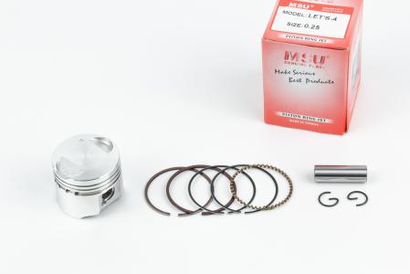 Поршень к-кт 4T 50 cc, 39 мм +0,25 (палець 10 мм), Тайвань "V50/LET'S" до скутера Suzuki AD