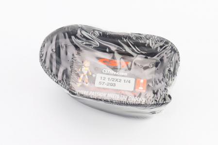 Камера 12"х1/2х2 1/4 з кривим ніпелем (Schrader AV) до велосипеда
