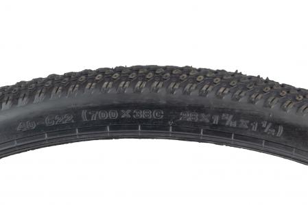 Шина 28"x1 5/8х1/2 700-38С (40-622) шипована до велосипеда GRAVEL MT H-5129