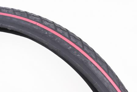 Шина 26"x1,75 (47-559) дорожна з червоною полосою SА-225 до велосипеда