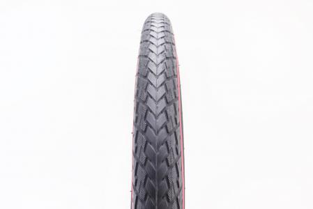 Шина 26"x1,75 (47-559) дорожна з червоною полосою SА-225 до велосипеда