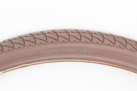 Шина 26"x1,75 (47-559) дорожня, коричнева SKIP С1446 до велосипеда