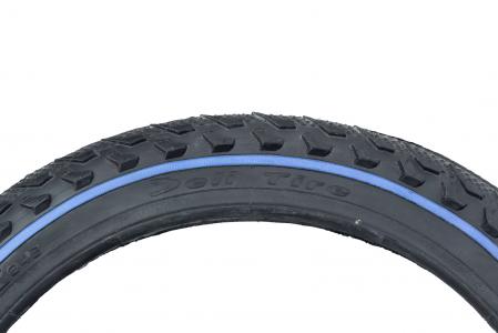 Шина 16"x1,75 (47-305) шипована з синьою смугою до скутера SA-207