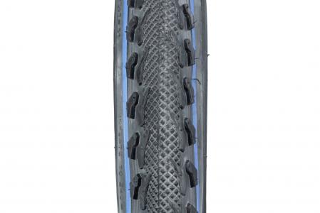 Шина 16"x1,75 (47-305) шипована з синьою смугою до скутера SA-207